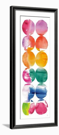 Spring Dots Panel II-Elyse DeNeige-Framed Art Print