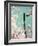 Spring Eiffel Green-Tracey Telik-Framed Photographic Print