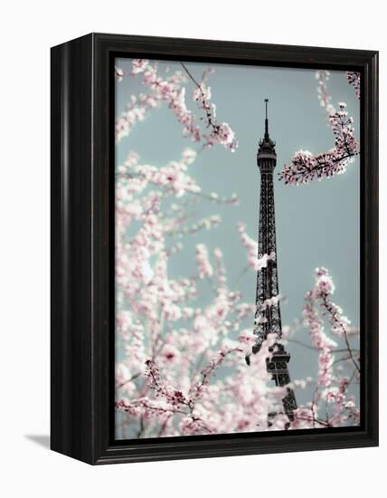 Spring Eiffel Pastel-Tracey Telik-Framed Premier Image Canvas