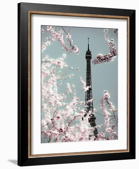 Spring Eiffel Pastel-Tracey Telik-Framed Photographic Print