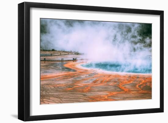 Spring Eternal, Grand Prismatic Spring, Yellowstone National Park-Vincent James-Framed Photographic Print