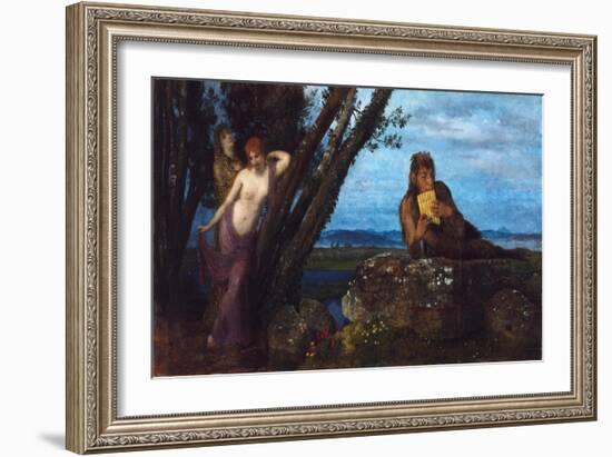 Spring Evening, 1879-Arnold Böcklin-Framed Giclee Print