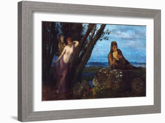 Spring Evening, 1879-Arnold Böcklin-Framed Giclee Print