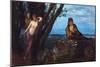 Spring Evening, 1879-Arnold Böcklin-Mounted Giclee Print