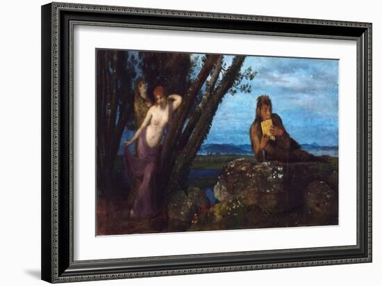 Spring Evening, 1879-Arnold Böcklin-Framed Giclee Print