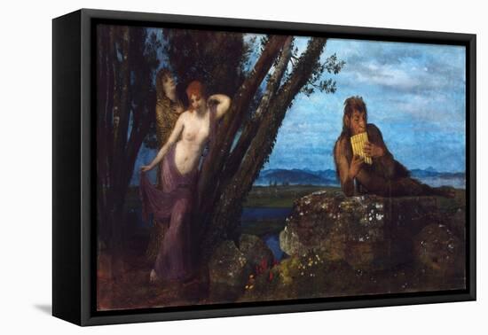 Spring Evening, 1879-Arnold Böcklin-Framed Premier Image Canvas