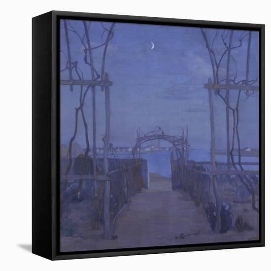 Spring Evening, 1914-null-Framed Premier Image Canvas