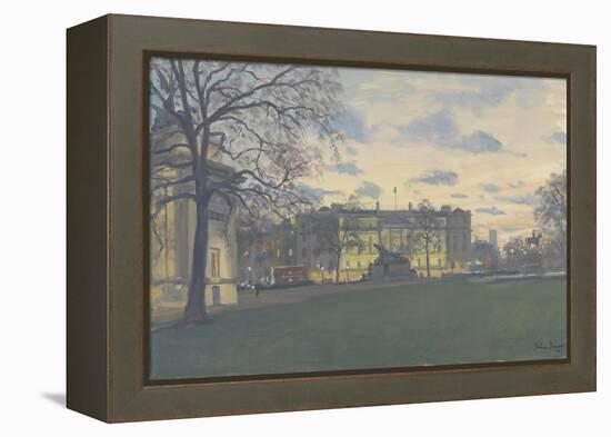 Spring Evening, Hyde Park Corner, 2010-Julian Barrow-Framed Premier Image Canvas