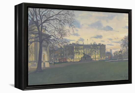 Spring Evening, Hyde Park Corner, 2010-Julian Barrow-Framed Premier Image Canvas