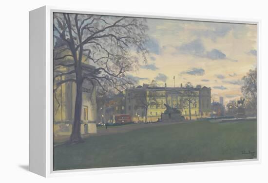 Spring Evening, Hyde Park Corner, 2010-Julian Barrow-Framed Premier Image Canvas