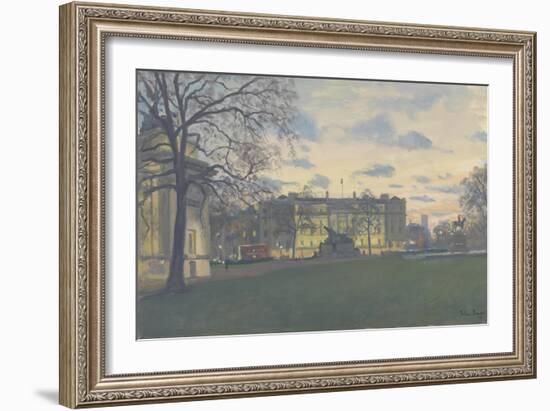 Spring Evening, Hyde Park Corner, 2010-Julian Barrow-Framed Giclee Print