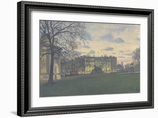 Spring Evening, Hyde Park Corner, 2010-Julian Barrow-Framed Giclee Print