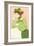 Spring Fashion Postcard-Henri Meunier-Framed Giclee Print