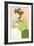 Spring Fashion Postcard-Henri Meunier-Framed Giclee Print