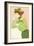 Spring Fashion Postcard-Henri Meunier-Framed Giclee Print