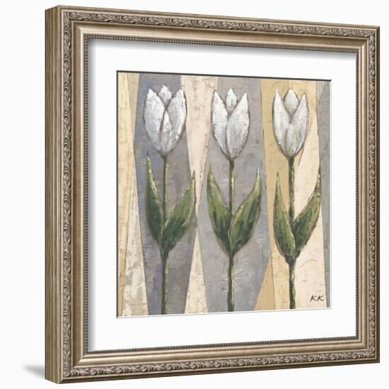 Spring Feeling in White-Karsten Kirchner-Framed Art Print