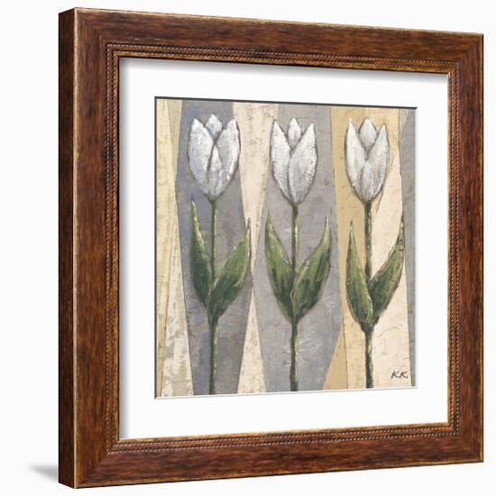 Spring Feeling in White-Karsten Kirchner-Framed Art Print