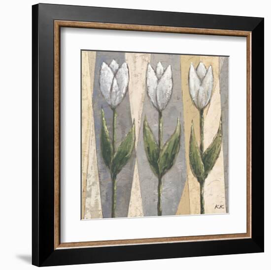 Spring Feeling in White-Karsten Kirchner-Framed Art Print