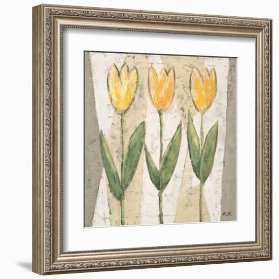 Spring Feeling in Yellow-Karsten Kirchner-Framed Art Print