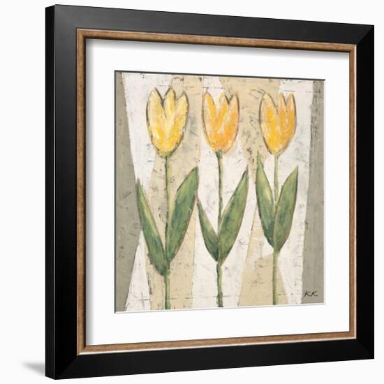 Spring Feeling in Yellow-Karsten Kirchner-Framed Art Print