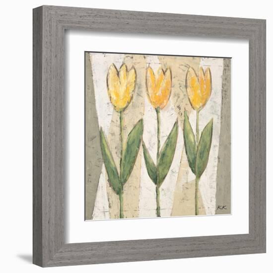 Spring Feeling in Yellow-Karsten Kirchner-Framed Art Print