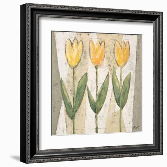 Spring Feeling in Yellow-Karsten Kirchner-Framed Art Print