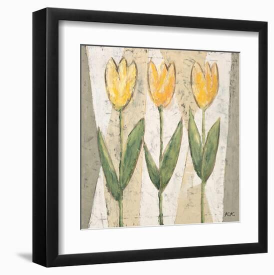 Spring Feeling in Yellow-Karsten Kirchner-Framed Art Print