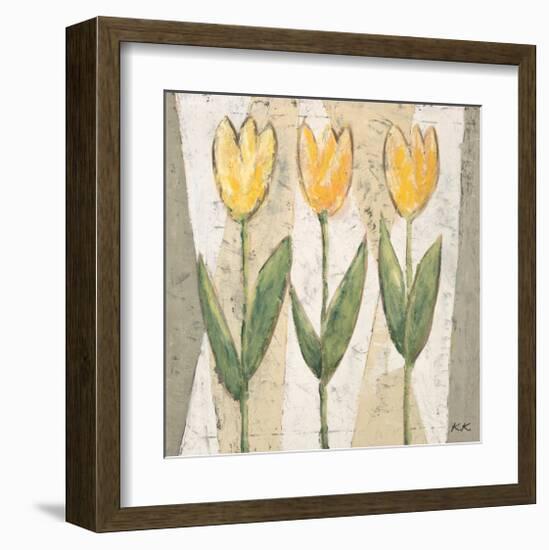 Spring Feeling in Yellow-Karsten Kirchner-Framed Art Print