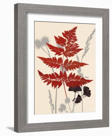 Spring Fern 1-Bella Dos Santos-Framed Art Print