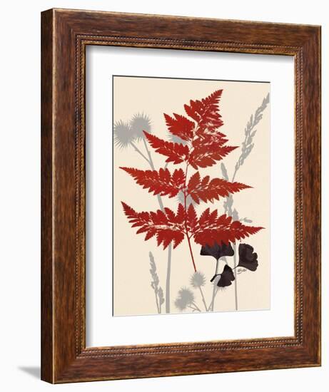 Spring Fern 1-Bella Dos Santos-Framed Art Print