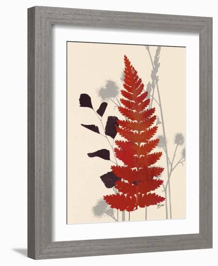 Spring Fern 2-Bella Dos Santos-Framed Art Print