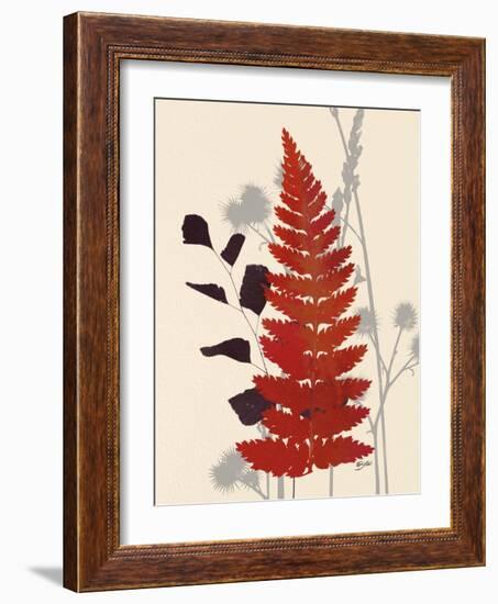 Spring Fern 2-Bella Dos Santos-Framed Art Print