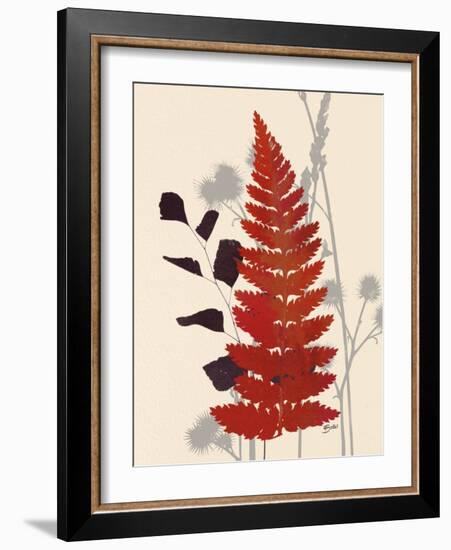 Spring Fern 2-Bella Dos Santos-Framed Art Print