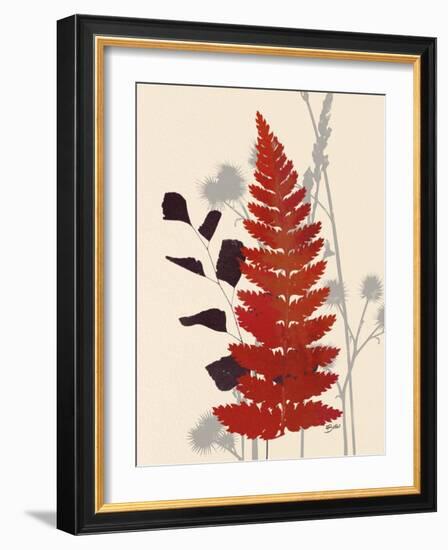 Spring Fern 2-Bella Dos Santos-Framed Art Print