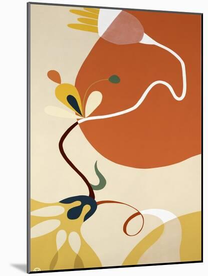 Spring Fever II-Mary Calkins-Mounted Giclee Print