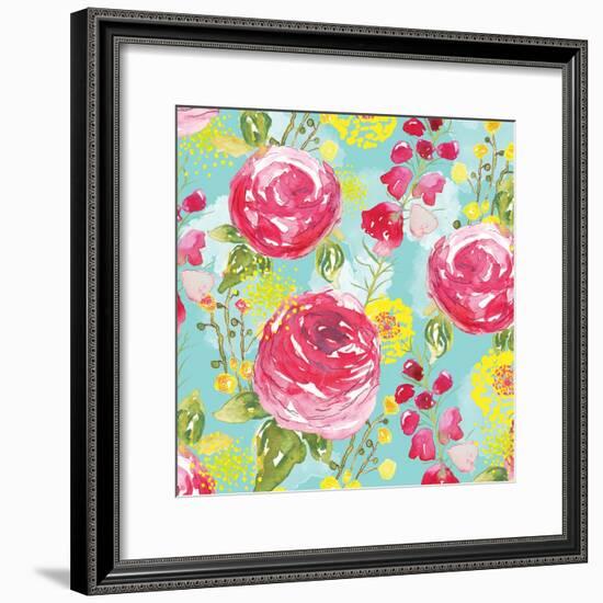 Spring Fling Medley I-Sara Berrenson-Framed Art Print