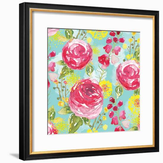 Spring Fling Medley I-Sara Berrenson-Framed Art Print