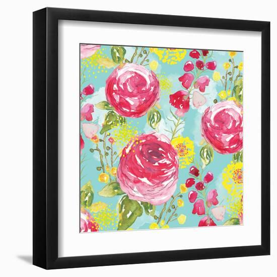 Spring Fling Medley I-Sara Berrenson-Framed Art Print