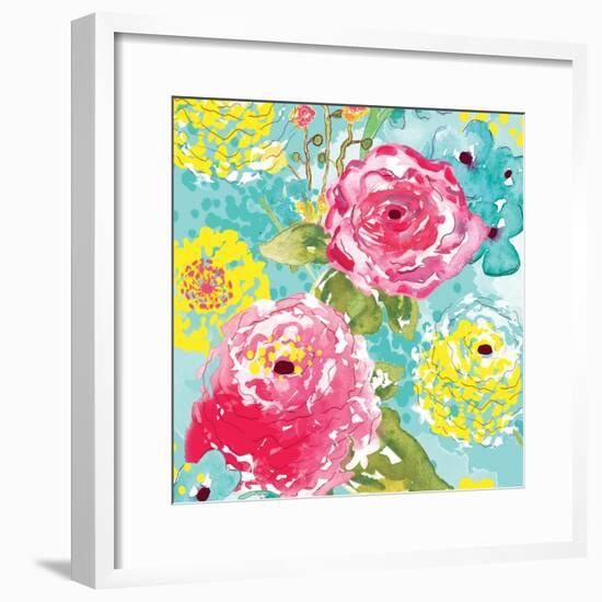 Spring Fling Medley II-Sara Berrenson-Framed Art Print