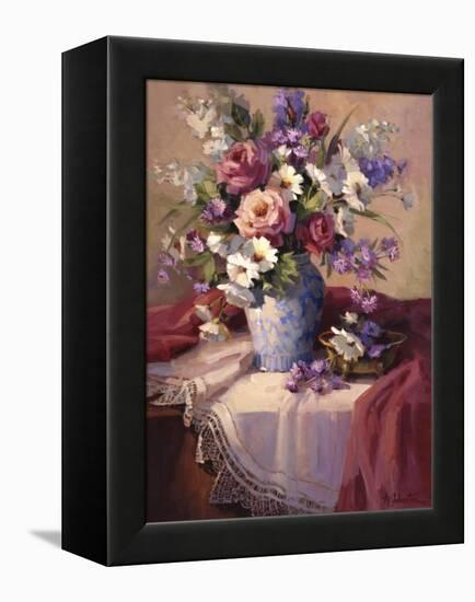 Spring Fling-Maxine Johnston-Framed Stretched Canvas