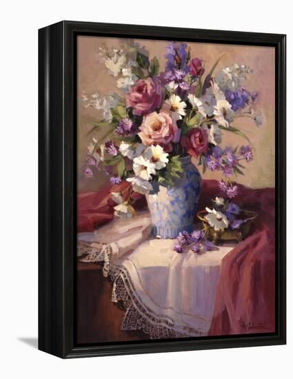 Spring Fling-Maxine Johnston-Framed Stretched Canvas