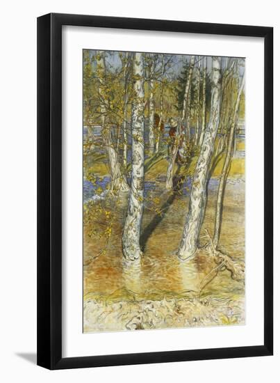 Spring Flood-Carl Larsson-Framed Giclee Print