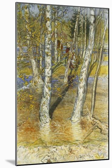 Spring Flood-Carl Larsson-Mounted Giclee Print