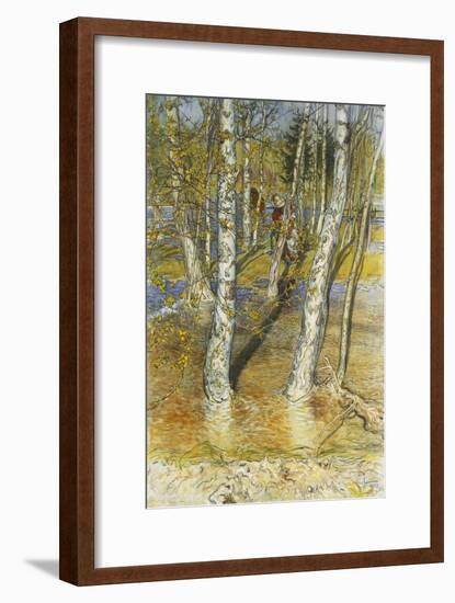 Spring Flood-Carl Larsson-Framed Giclee Print