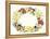 Spring Flower Oval, 1995-Linda Benton-Framed Premier Image Canvas