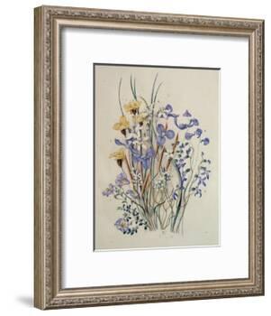 Spring Flowers, 19th Century-Caroline Louisa Meredith-Framed Giclee Print