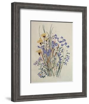 Spring Flowers, 19th Century-Caroline Louisa Meredith-Framed Giclee Print