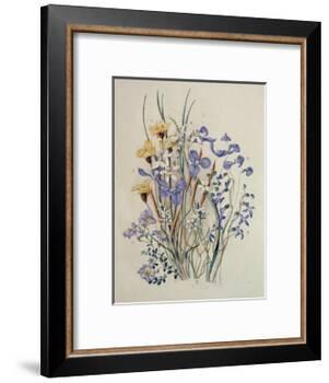 Spring Flowers, 19th Century-Caroline Louisa Meredith-Framed Giclee Print