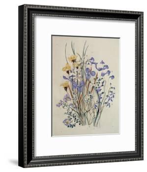 Spring Flowers, 19th Century-Caroline Louisa Meredith-Framed Giclee Print