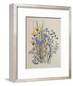 Spring Flowers, 19th Century-Caroline Louisa Meredith-Framed Giclee Print